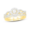 Thumbnail Image 1 of Diamond Bridal Set 1/2 ct tw Round 14K Yellow Gold