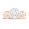 Thumbnail Image 2 of Diamond Bridal Set 3/8 ct tw Round 14K Rose Gold