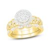 Thumbnail Image 1 of Diamond Bridal Set 3/8 ct tw Round 14K Yellow Gold