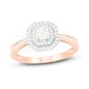 Thumbnail Image 1 of Diamond Engagement Ring 1/3 ct tw Round 14K Rose Gold