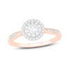 Thumbnail Image 1 of Diamond Engagement Ring 1/3 ct tw Round 14K Rose Gold