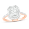 Thumbnail Image 1 of Diamond Engagement Ring 3/8 ct tw Round 14K Rose Gold