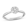 Thumbnail Image 1 of Diamond Engagement Ring 3/8 ct tw Round 14K White Gold