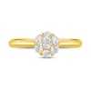 Thumbnail Image 3 of Diamond Engagement Ring 3/8 ct tw Round 14K Yellow Gold