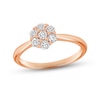 Thumbnail Image 0 of Diamond Engagement Ring 3/8 ct tw Round 14K Rose Gold