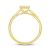 Thumbnail Image 4 of Diamond Engagement Ring 1/4 ct tw Round 14K Yellow Gold