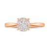 Thumbnail Image 3 of Diamond Engagement Ring 1/4 ct tw Round 14K Rose Gold