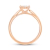 Thumbnail Image 4 of Diamond Engagement Ring 1/4 ct tw Round 14K Rose Gold