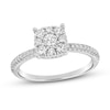 Thumbnail Image 1 of Diamond Engagement Ring 1/2 ct tw Round 14K White Gold