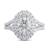 Thumbnail Image 2 of Lab-Created Diamond Engagement Ring 2-3/8 ct tw Round 14K White Gold