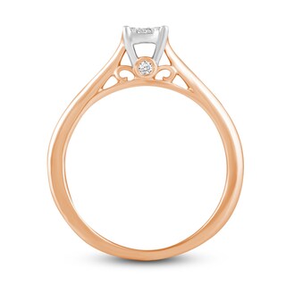 Diamond Engagement Ring 1/5 ct tw Round 14K Rose Gold | Jared