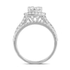 Thumbnail Image 3 of Diamond Bridal Set 1-5/8 ct tw Round 14K White Gold