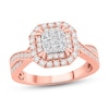 Thumbnail Image 1 of Diamond Engagement Ring 3/4 ct tw Round 14K Two-Tone Gold