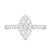 Thumbnail Image 3 of Diamond Engagement Ring 3/4 ct tw Round 14K White Gold