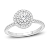 Thumbnail Image 1 of Diamond Engagement Ring 7/8 ct tw Round 14K White Gold