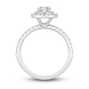 Thumbnail Image 3 of Diamond Engagement Ring 7/8 ct tw Round 14K White Gold