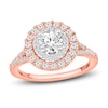 Thumbnail Image 0 of Diamond Engagement Ring 1-1/4 ct tw Round 14K Two-Tone Gold