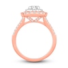 Thumbnail Image 2 of Diamond Engagement Ring 1-1/4 ct tw Round 14K Two-Tone Gold
