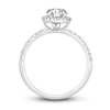 Thumbnail Image 3 of Diamond Engagement Ring 7/8 ct tw Round 14K White Gold