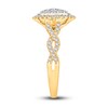 Thumbnail Image 2 of Diamond Engagement Ring 7/8 ct tw Round 14K Two-Tone Gold