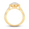 Thumbnail Image 3 of Diamond Engagement Ring 7/8 ct tw Round 14K Two-Tone Gold