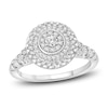 Thumbnail Image 1 of Diamond Engagement Ring 3/4 ct tw Round 14K White Gold