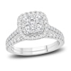 Thumbnail Image 1 of Diamond Bridal Set 1-1/5 ct tw Round 14K White Gold