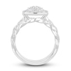 Thumbnail Image 2 of Diamond Bridal Set 7/8 ct tw Round 14K White Gold