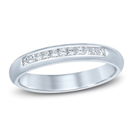 Diamond Anniversary Ring 1/4 ct tw Round 14K White Gold