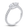 Thumbnail Image 2 of Diamond Engagement Ring 1-1/5 ct tw Marquise/Round 14K White Gold