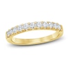 Thumbnail Image 0 of French Pave Diamond Anniversary Band 1/2 ct tw Round 14K Yellow Gold