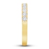 Thumbnail Image 1 of French Pave Diamond Anniversary Band 1/2 ct tw Round 14K Yellow Gold