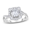 Thumbnail Image 1 of Diamond Engagement Ring 3/4 ct tw Round 14K White Gold