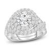 Thumbnail Image 1 of Diamond Bridal Set 1-5/8 ct tw Round 14K White Gold