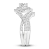 Thumbnail Image 2 of Diamond Bridal Set 1-5/8 ct tw Round 14K White Gold