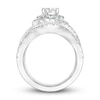 Thumbnail Image 3 of Diamond Bridal Set 1-5/8 ct tw Round 14K White Gold