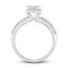 Thumbnail Image 3 of Diamond Engagement Ring 1 ct tw Princess/Round 14K White Gold