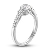 Thumbnail Image 2 of Diamond Engagement Ring 1 ct tw Round/Princess 14K White Gold