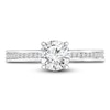 Thumbnail Image 3 of Diamond Engagement Ring 1 ct tw Round 14K White Gold