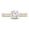 Thumbnail Image 3 of Diamond Engagement Ring 1 ct tw Round 14K Yellow Gold