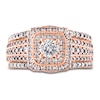 Thumbnail Image 3 of Diamond Bridal Set 1-3/4 ct tw Round 14K Rose Gold