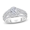 Thumbnail Image 1 of Diamond Engagement Ring 1-1/2 ct tw Oval/Round 14K White Gold