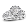 Thumbnail Image 1 of Diamond Bridal Set 1 ct tw Round 14K White Gold