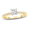 Thumbnail Image 1 of Diamond Engagement Ring 3/8 ct tw Round 14K Two-Tone Gold