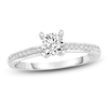 Thumbnail Image 1 of Diamond Engagement Ring 3/8 ct tw Round 14K White Gold