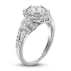 Thumbnail Image 2 of Diamond Engagement Ring 1 ct tw Baguette/Princess 14K White Gold