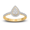 Thumbnail Image 2 of Diamond Bridal Set 1/2 ct tw Round 14K Yellow Gold