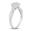 Thumbnail Image 1 of Diamond Engagement Ring 1/2 ct tw Round 14K White Gold