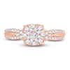 Thumbnail Image 3 of Diamond Ring 1/2 ct tw Round 14K Rose Gold