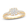 Thumbnail Image 1 of Diamond Ring 1/2 ct tw Round 14K Yellow Gold